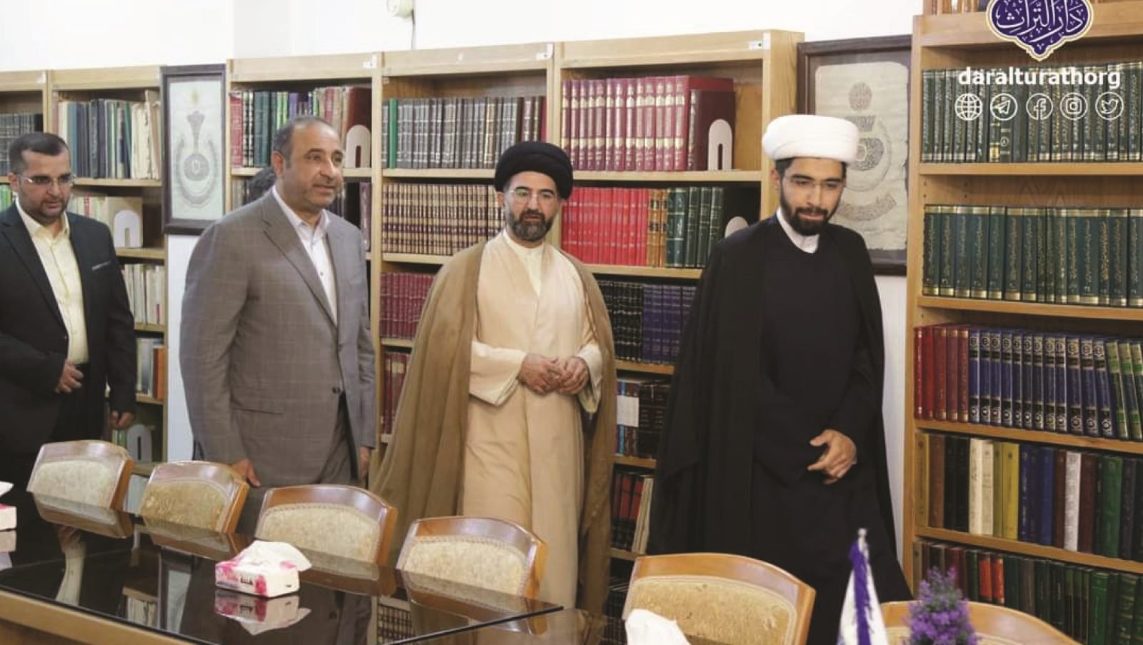 زيارة معالي وزير الثقافة والآثار الدكتور حسن ناظم